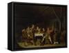 Gay Gathering of Peasants-Jan Miense Molenaer-Framed Stretched Canvas