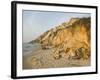 Gay Head Cliffs at Sunset, Martha's Vineyard, Massachusetts, USA-Walter Bibikow-Framed Photographic Print