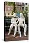 Gay Liberation Monument in Christopher Park, Greenwich Village, New York-null-Stretched Canvas