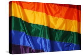 Gay Pride Flag-MSPhotographic-Stretched Canvas