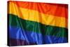 Gay Pride Flag-MSPhotographic-Stretched Canvas