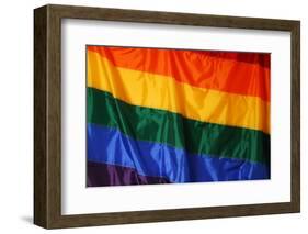 Gay Pride Flag-MSPhotographic-Framed Photographic Print