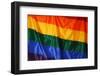 Gay Pride Flag-MSPhotographic-Framed Photographic Print