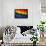 Gay Pride Flag-MSPhotographic-Framed Photographic Print displayed on a wall