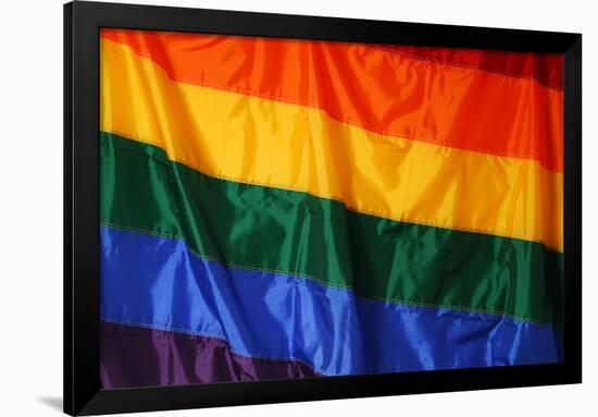 Gay Pride Flag-MSPhotographic-Framed Photographic Print