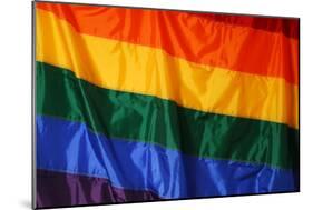 Gay Pride Flag-MSPhotographic-Mounted Photographic Print