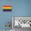 Gay Pride Rainbow Flag Print Poster-null-Poster displayed on a wall