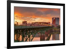 Gay Street Bridge and Tennessee River-Richard Cummins-Framed Photographic Print