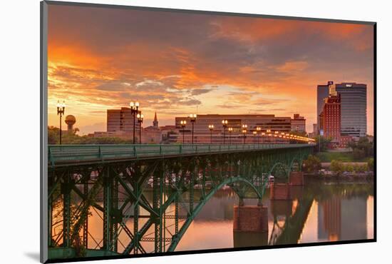 Gay Street Bridge and Tennessee River-Richard Cummins-Mounted Photographic Print