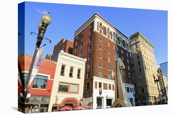 Gay Street, Knoxville, Tennessee, United States of America, North America-Richard Cummins-Stretched Canvas