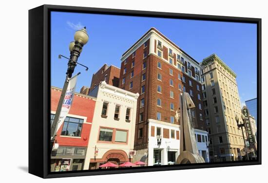 Gay Street, Knoxville, Tennessee, United States of America, North America-Richard Cummins-Framed Stretched Canvas