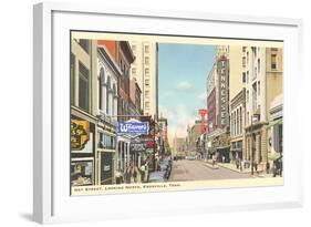 Gay Street, Knoxville, Tennessee-null-Framed Art Print