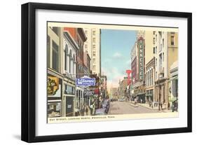 Gay Street, Knoxville, Tennessee-null-Framed Art Print