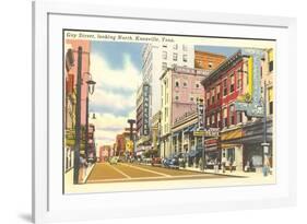 Gay Street, Knoxville, Tennessee-null-Framed Premium Giclee Print