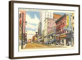 Gay Street, Knoxville, Tennessee-null-Framed Art Print