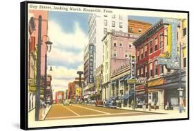 Gay Street, Knoxville, Tennessee-null-Framed Stretched Canvas