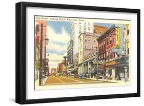 Gay Street, Knoxville, Tennessee-null-Framed Art Print