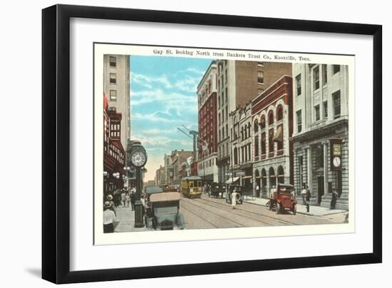 Gay Street, Knoxville, Tennessee-null-Framed Art Print