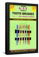 Gay Tooth Brushes-null-Framed Poster