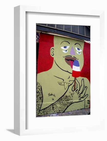 Gayffiti in Paris-KASHINK-Framed Photographic Print