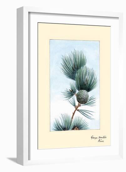 Gayo Matsu Pine-Megata Morikaga-Framed Art Print