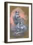 Gaze of the Gray Wolves-Stephen Mitchell-Framed Art Print