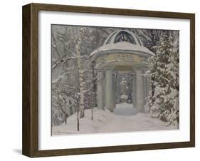 Gazebo at the Naydenov Estate, 1923-Evgeni Ivanovich Stolitsa-Framed Giclee Print