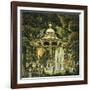 Gazebo in Central Park-Edward Middleton Manigault-Framed Giclee Print