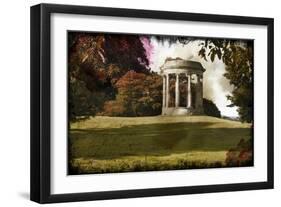 Gazebo on the Hill-Kevin Calaguiro-Framed Art Print