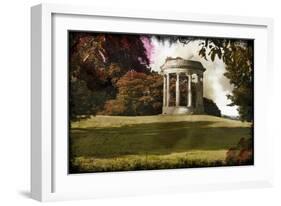 Gazebo on the Hill-Kevin Calaguiro-Framed Art Print