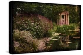 Gazebo on the Pond-Kevin Calaguiro-Stretched Canvas