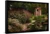 Gazebo on the Pond-Kevin Calaguiro-Framed Stretched Canvas