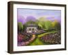 Gazebo Park-Bonnie B. Cook-Framed Giclee Print