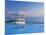 Gazebo Reflecting on Pool with Sea in Background, Long Island, Bahamas-Kent Foster-Mounted Photographic Print