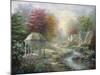 Gazebo Village-Nicky Boehme-Mounted Giclee Print