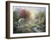 Gazebo Village-Nicky Boehme-Framed Giclee Print