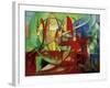 Gazelles, 1913-14-Franz Marc-Framed Giclee Print