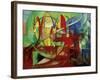 Gazelles, 1913-14-Franz Marc-Framed Giclee Print