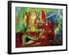 Gazelles, 1913-14-Franz Marc-Framed Giclee Print