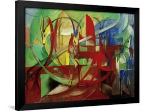 Gazelles, 1913-14-Franz Marc-Framed Giclee Print