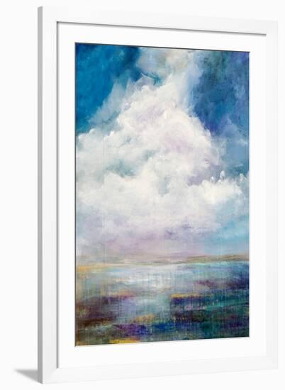 Gazing at Clouds-Karen Hale-Framed Art Print