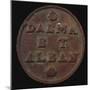 Gazzetta: Dalmatia & Albania, 2 Soldo, Republic of Venice. (Reverse) , 1684-null-Mounted Giclee Print