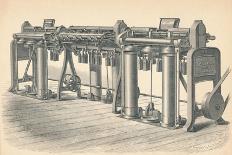 Finishing Roving Frame, by Platt, Brothers & Co. Oldham, 1874-GB Smith-Giclee Print