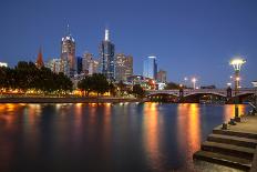 Sunset over Sydney Harbour-GBPhotography-Photographic Print