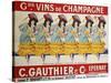 Gds Vins de Champagne, circa 1910-Casimir Brau-Stretched Canvas