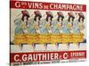 Gds Vins de Champagne, circa 1910-Casimir Brau-Stretched Canvas
