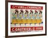 Gds Vins de Champagne, circa 1910-Casimir Brau-Framed Giclee Print