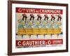 Gds Vins de Champagne, circa 1910-Casimir Brau-Framed Giclee Print