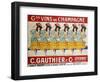 Gds Vins de Champagne, circa 1910-Casimir Brau-Framed Giclee Print