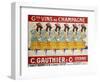 Gds Vins de Champagne, circa 1910-Casimir Brau-Framed Giclee Print